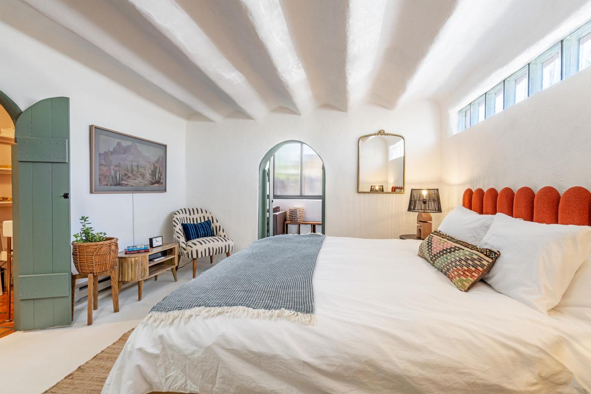 Heart Of Santa Fe - Adorable Hideaway - King And Queen - Walk To Everything - Fireplace - Ac Exterior photo